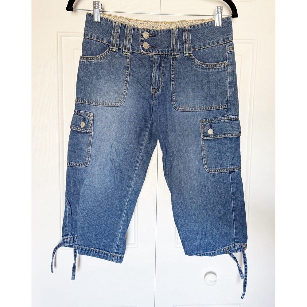 Old Navy Brand Y2K Youth Denim Capris. Ultrasound Low Waist